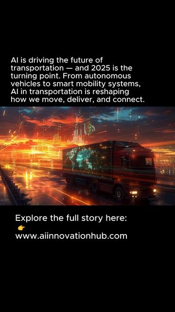 AI Is Driving The Future Of Transportation