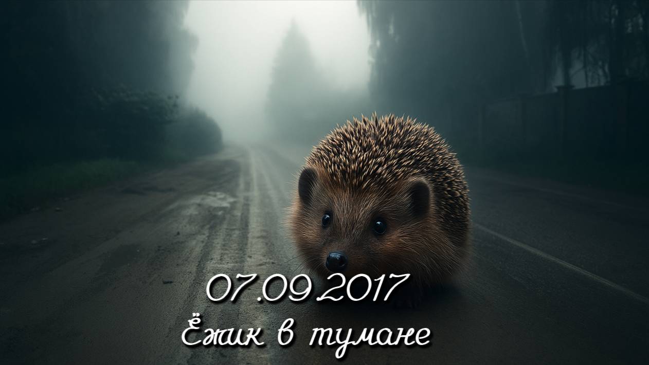 07.09.2017 Ёжик в тумане