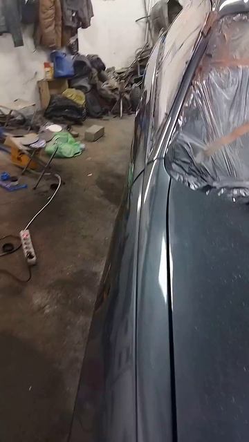 второй день после покраски, сбиваем шагрень #newmusic #remix #automobile #авто #avtotuning #гараж