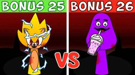 Incredibox Sprunki _ Wenda Treatment BONUS 25 VS BONUS 26