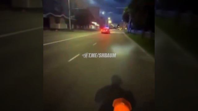 В Вологде питбайкер снял на видео как он удирает от сотрудников ДПС