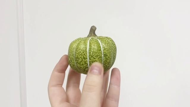 Набор декоративных фигур ТЫКВЫ КУРБИТО, полистоун, 6 см, 3 шт., AAA998460