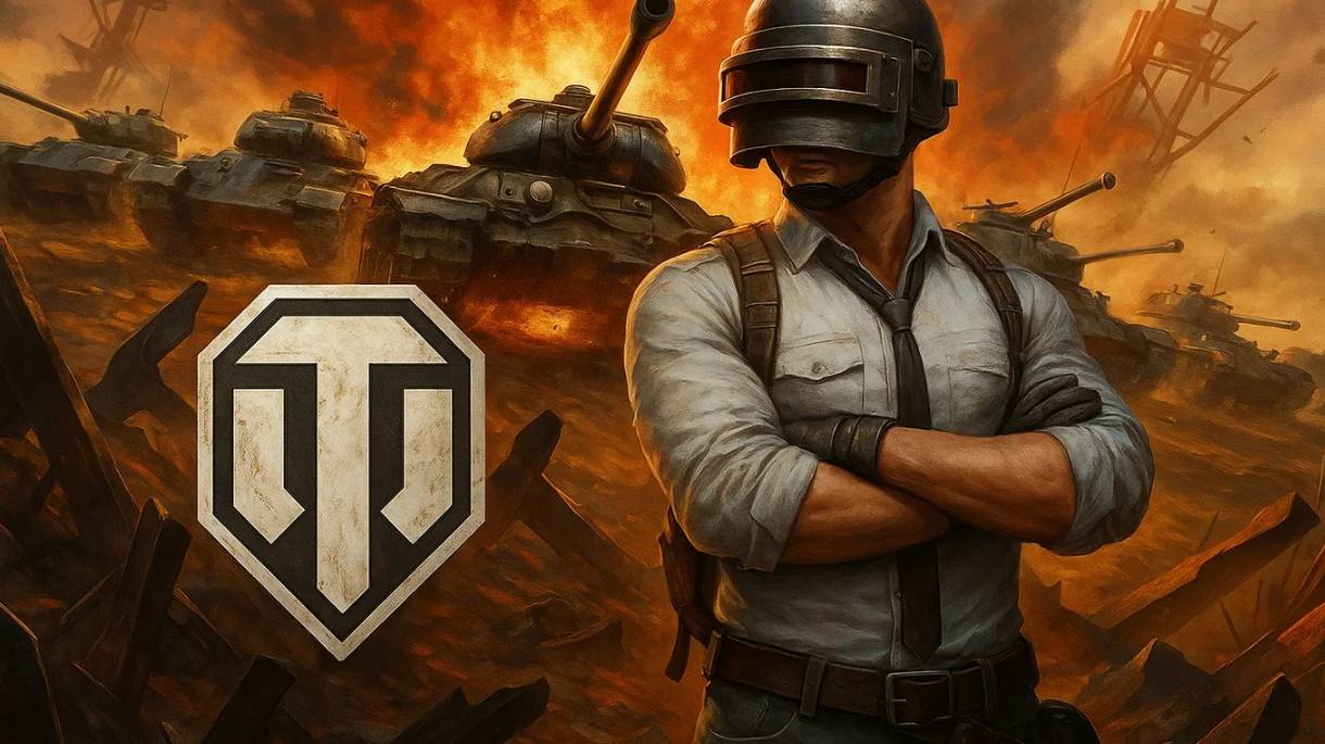 МИР ТАНКОВ И PUBG: Battlegrounds