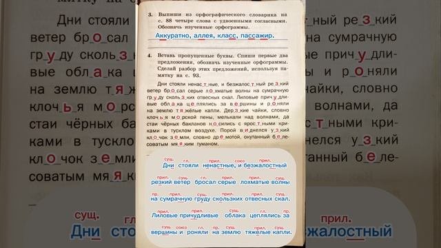 ТРЕНАЖЁР ПО РУССКОМУ ЯЗЫКУ 4 КЛАСС СТР 29, ШКЛЯРОВА ГДЗ ОТВЕТЫ