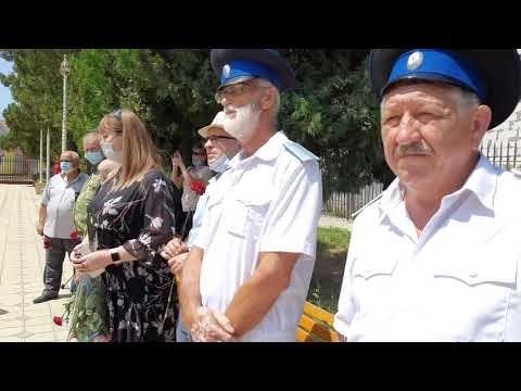 Открытие Памятного знака участникам Первой мировой войны в Хасавюрте