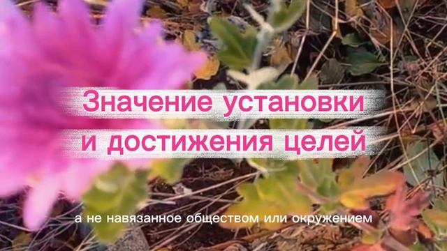 Как цель влияет на жизнь