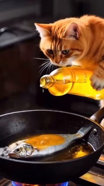 Нейросеть создала идеального друга для рыжих котов — посмотрите сами! ✨