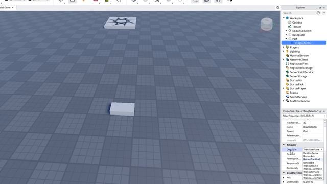 Как сделать захват вещей в Roblox Studio #shorts #robloxstudio
