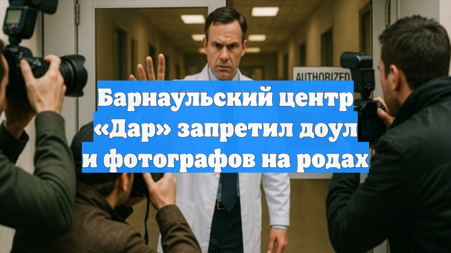 Барнаульский центр Дар запретил доул и фотографов на родах