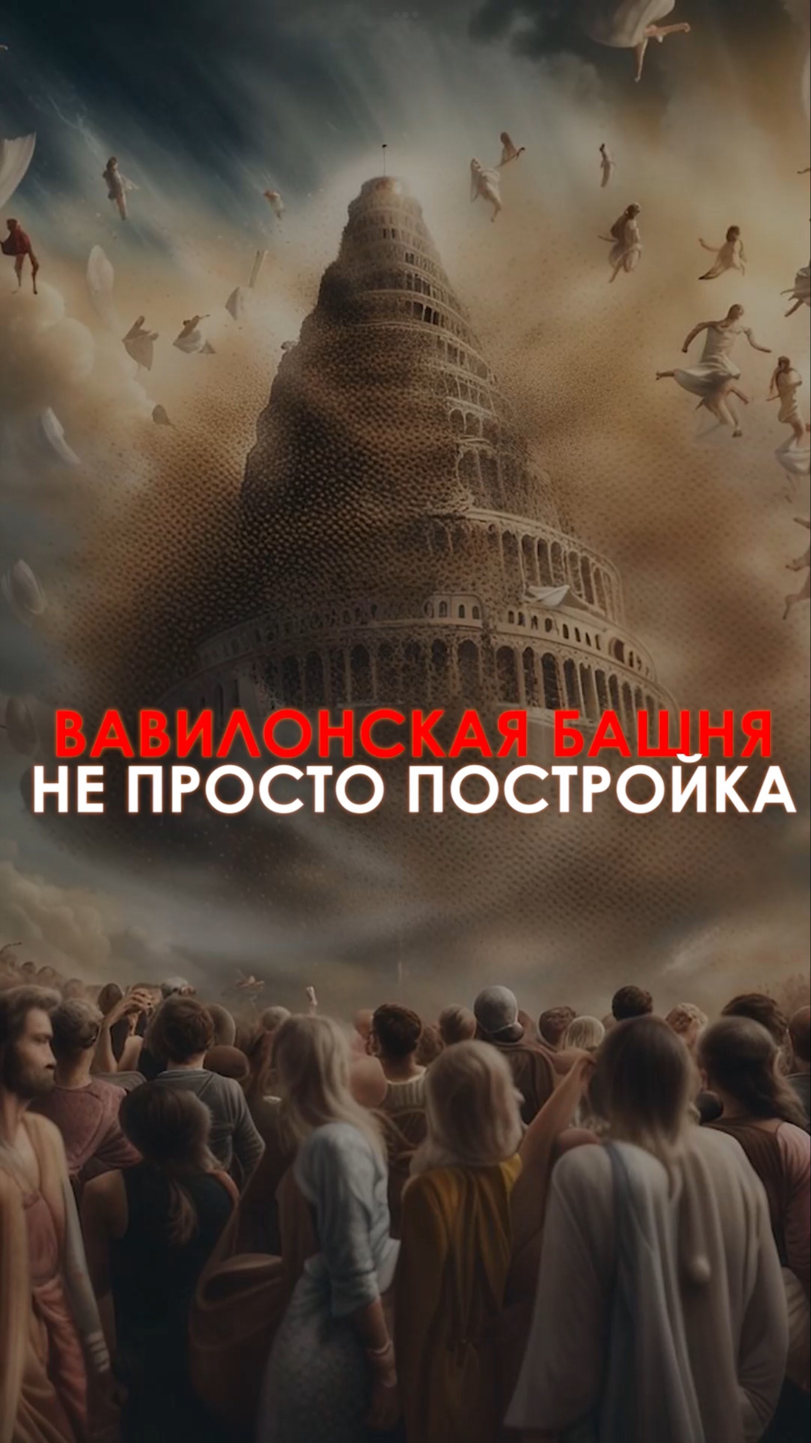 Вавилонская башня: первый глобальный проект человечества