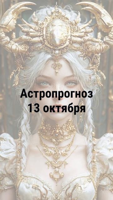 Астропрогноз на 13 октября