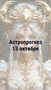 Астропрогноз на 13 октября