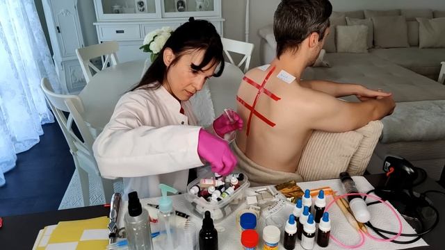 Back Allergy Testing, Inspection & Check Up ASMR