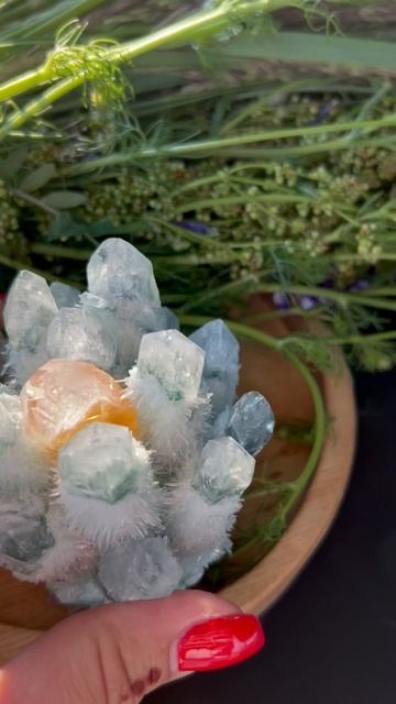 Друза Флюорит