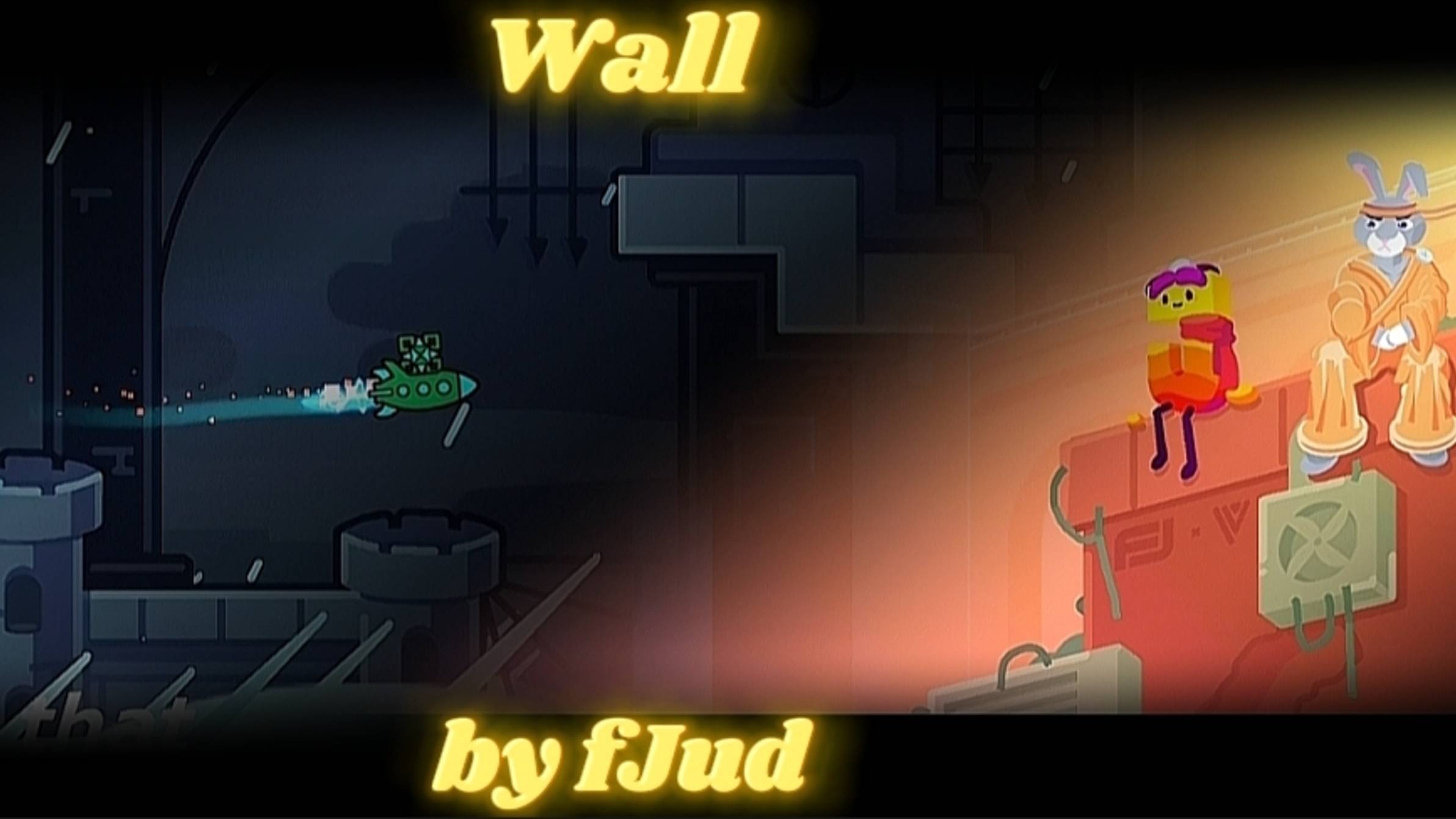 Wall by fJud  Шикарный уровень