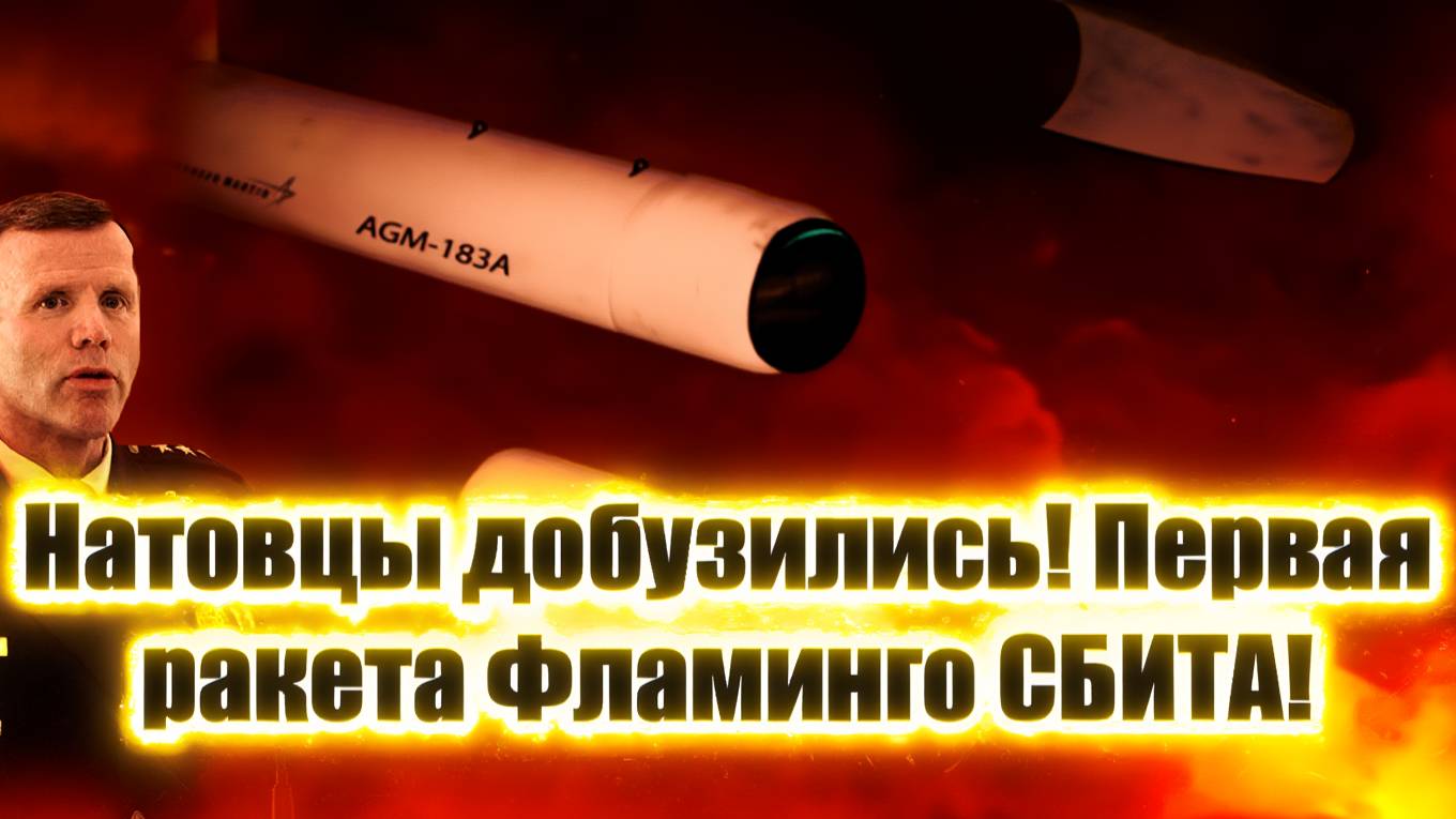 ДОБУЗИЛИСЬ! Первая ракета Фламинго СБИТА! Сенсационные выводы после анализа обломков.