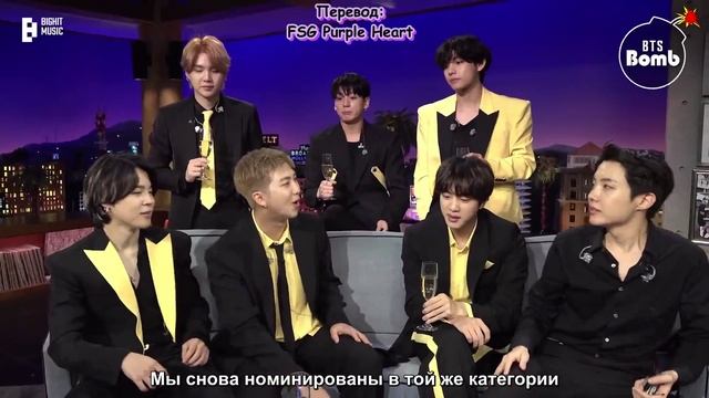 BANGTAN BOMB EP.773 Ночь объявления номинации Грэмми  RUS SUB FSG Purple Heart