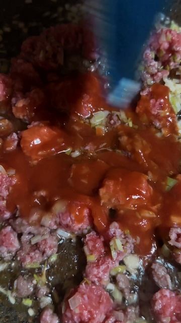 Паста с фаршем