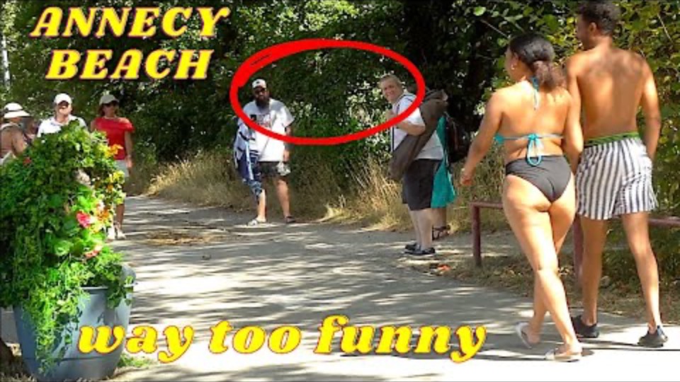 BUSHMAN PRANK beaches SCARES WATCH GIRLS CRAZY REACTIONS