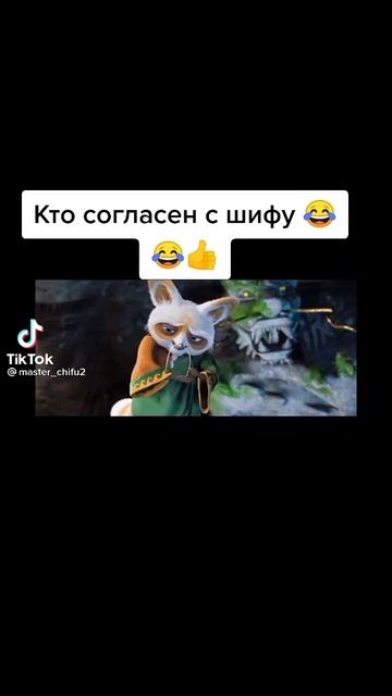 а мастер шифу дело говорит