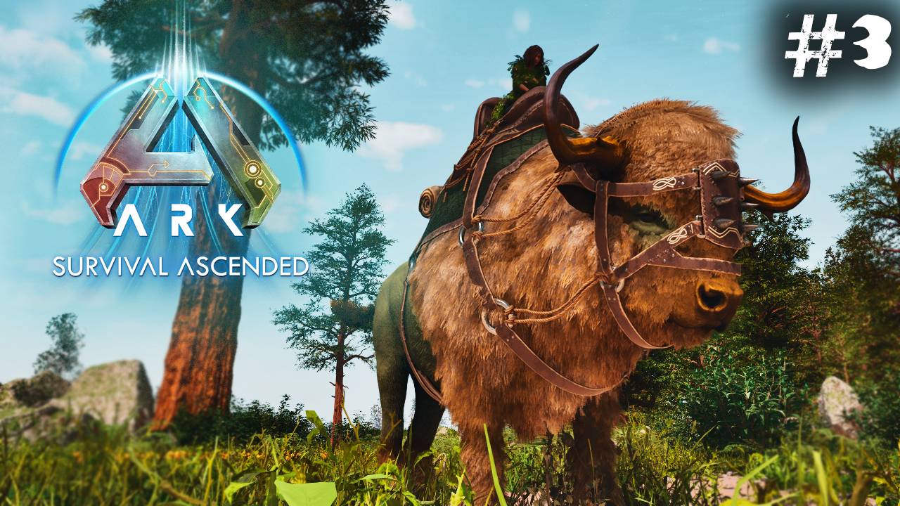 АRK Survival Ascended 3  Бизон