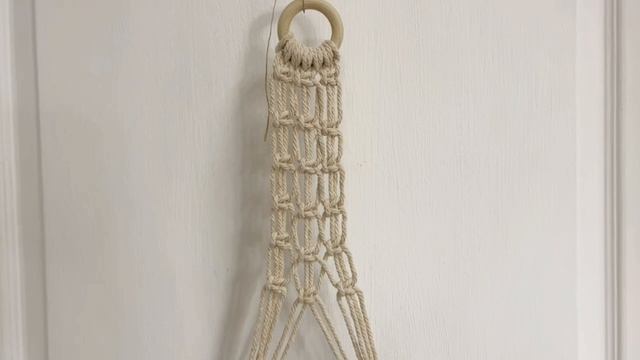 Подвесная полка РОУП СИНГЛ, дерево, веревка, 60х30 см, DD1400040