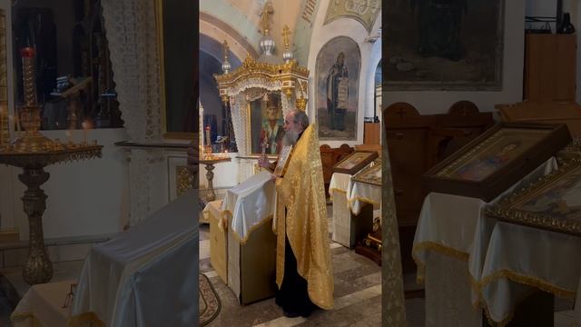12.10.2025 - Молебен о воинах; прот.Николай Цирке