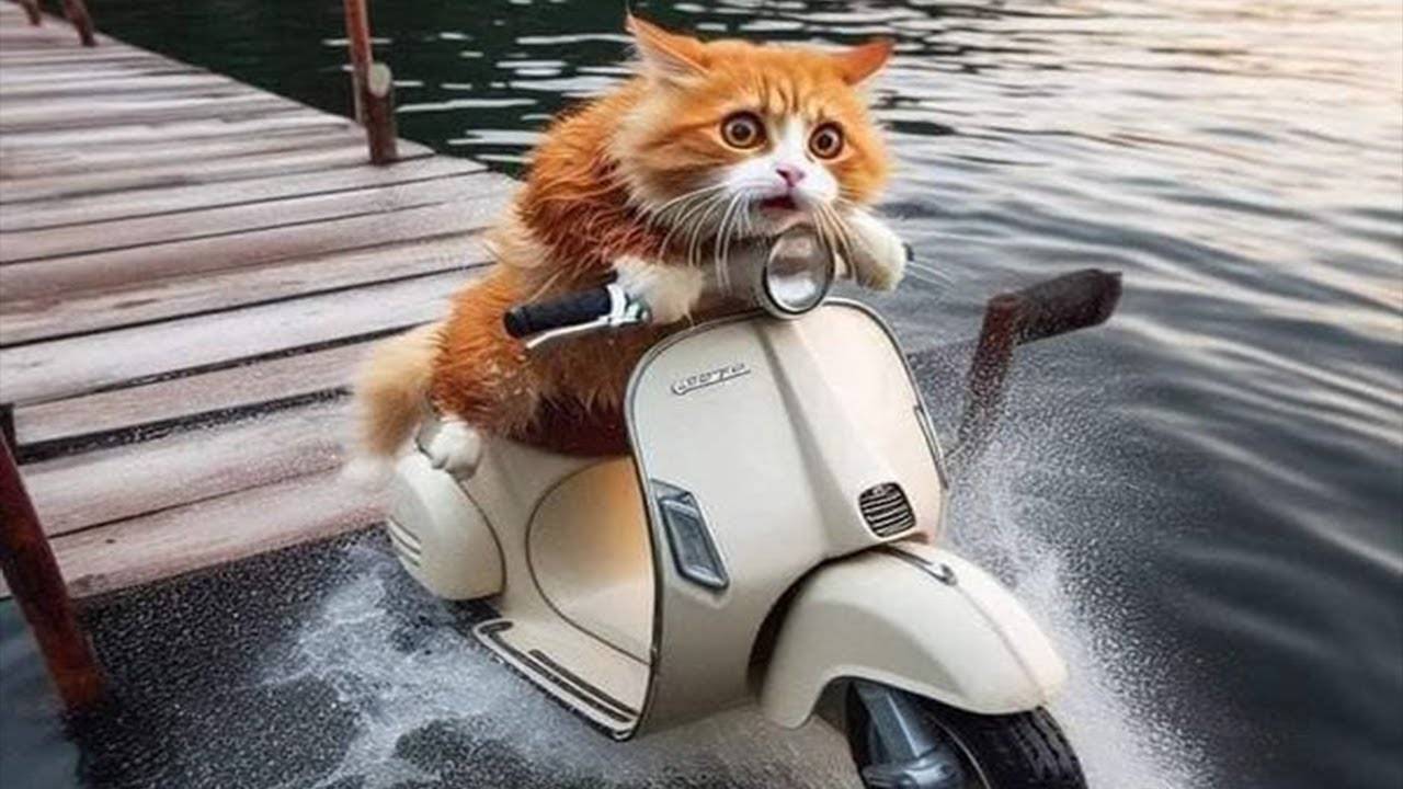 Самые смешные животные Приколы с котами и собаками 2025