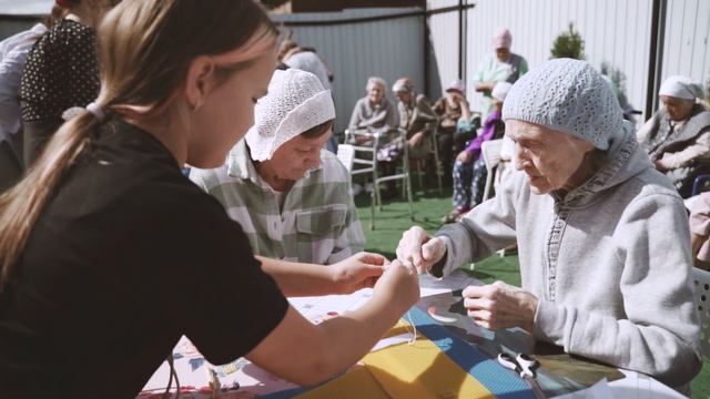 Праздник в пансионате для пожилых людей Добрые истории