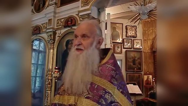 Проповедь протоиерея Николая Засыпкина о схимонахине Серафиме Белоусовой, 2007 год