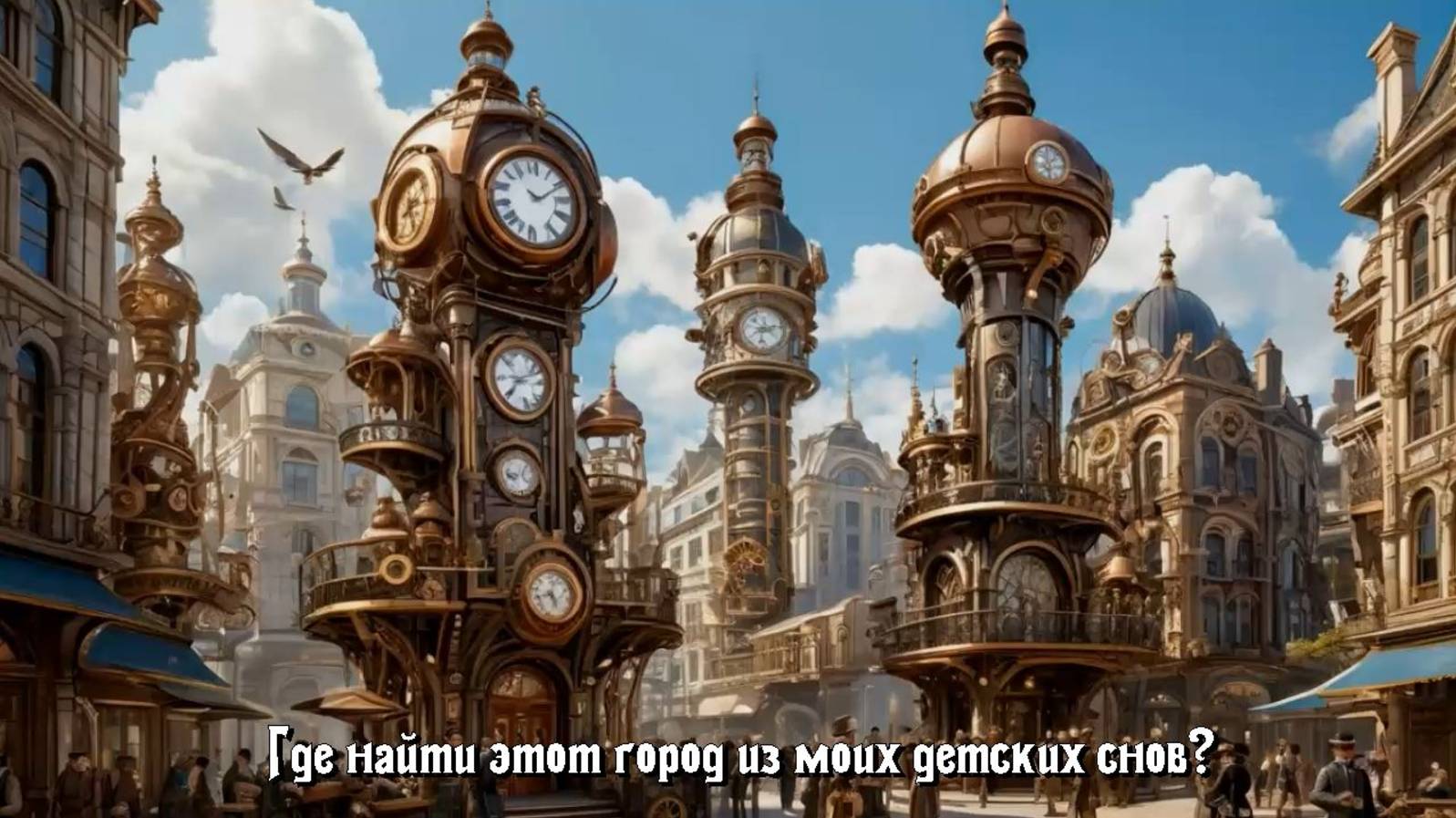 Где найти этот город из моих детских снов?