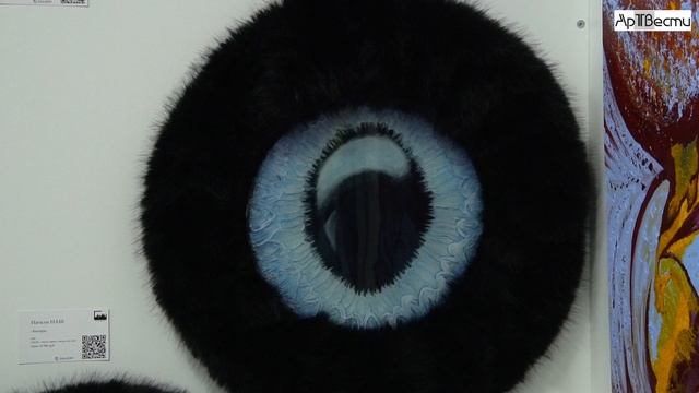 Художник Наталья Штатолкина Натали НАШ на интерьерной выставке "Русский дом"