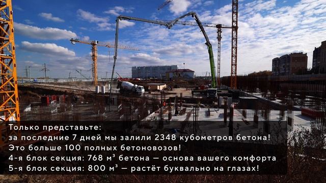 ЖК Снегири, Омск. Сентябрь 2025. Ход строительства.