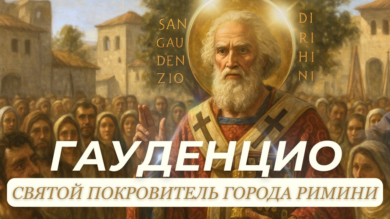 Священномученик Гауденцио  покровитель и первый епископ Римини