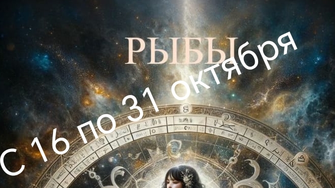 Рыбы с 16 по 31 октября