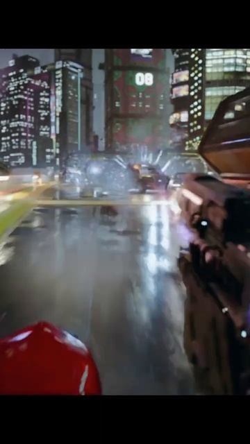 Cyberpunk: Night City Погоня