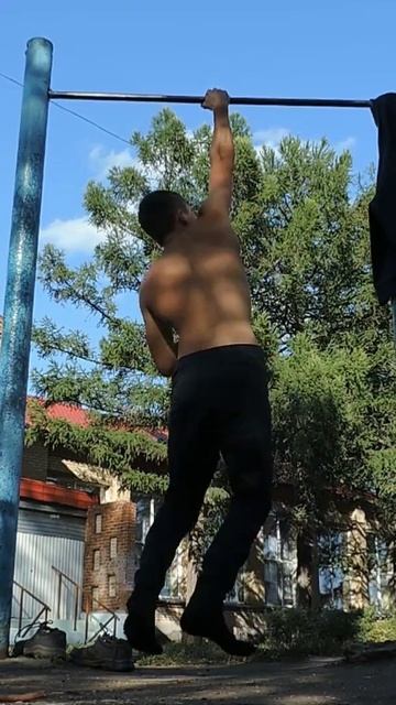 13 one arm pull ups