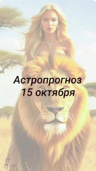 Астропрогноз на 15 октября