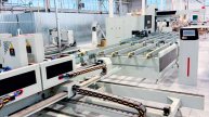 CARE MACHINERY CAHQL-CNC-4-180-B Четырёхголовочная автоматическая линия сварки-зачистки — OBBU.RU