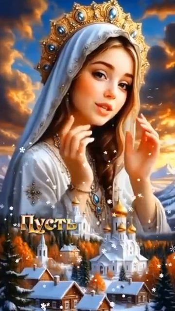 С Покровом Пресвятой Богородицы.