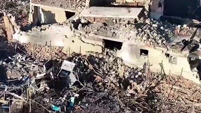 Кадры освобождения населенного пункта Новопавловка в ДНР.