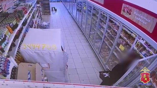 Сотрудниками Госавтоинспекции задержан подозреваемый в совершении кражи из магазина в Меленках