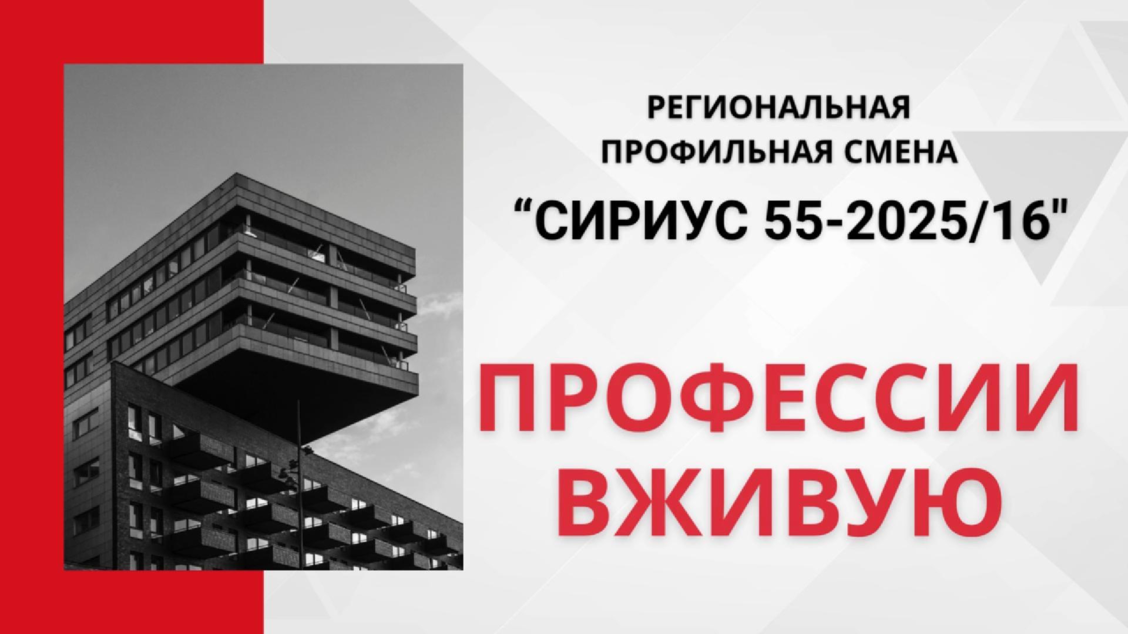 Профессии вживую