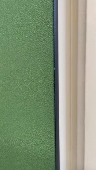 Примыкание Тихой Стены к оконному откосу, с использованием базового профиля.