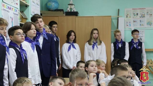 Сотрудники Госавтоинспекции приняли участие в открытии профильного класса во владимирской школе № 37