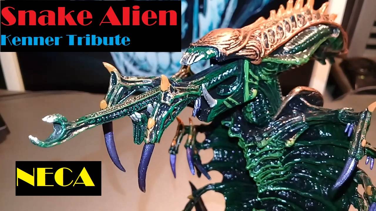 Review! 2018 Neca Snake Alien, Kenner Tribute, Series 13!