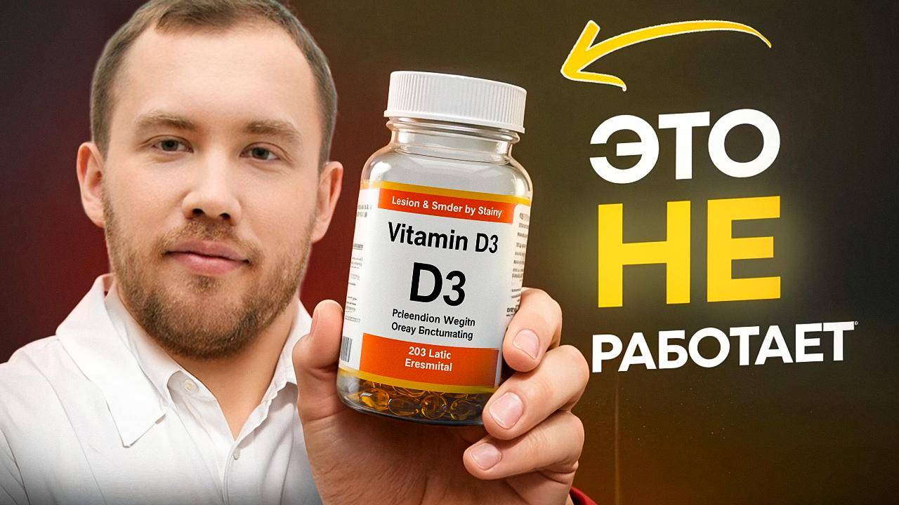 Витамин D не работает у 90% ЛЮДЕЙ — вот почему !