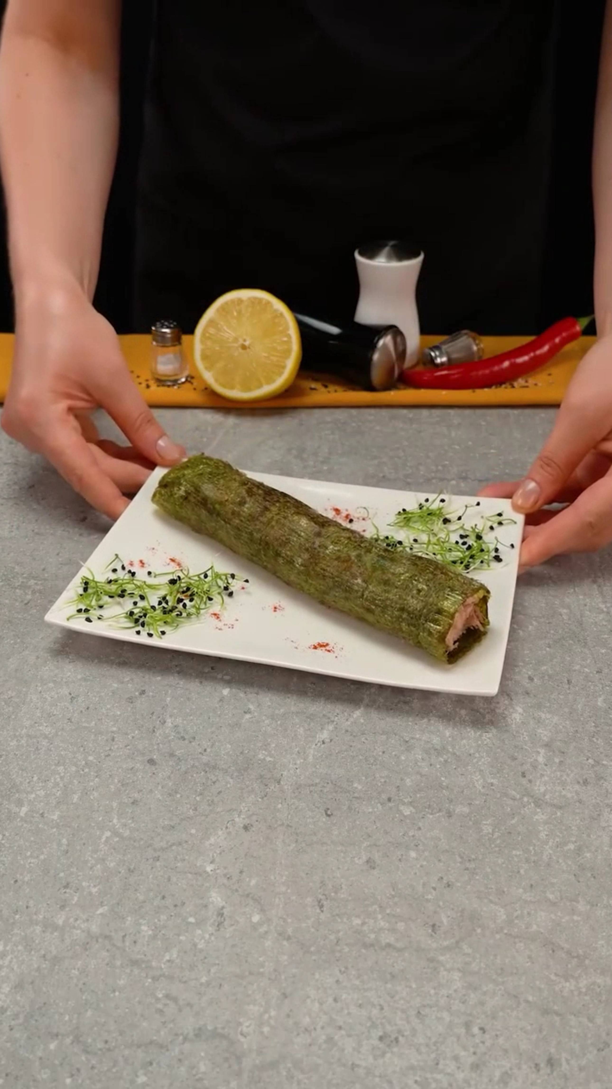 Фит-рулеты с тунцом - здоровый вкус в каждом кусочке