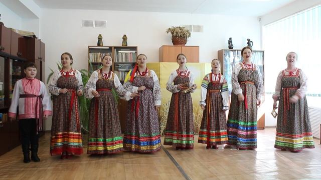 "Посеяли лён за рекою" исп. Детский фольклорный ансамбль "Зоренька" , МБУДО "Дорогинская ДШИ"