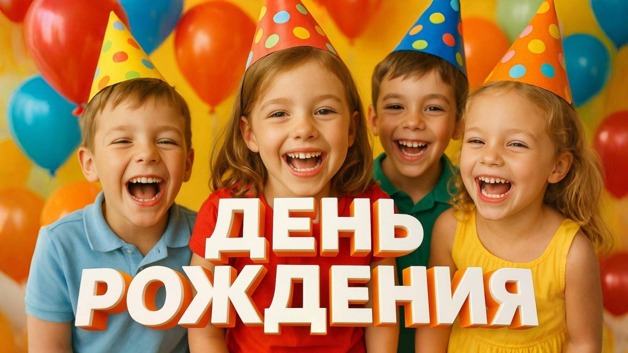 ПЕСНЯ НА ДЕТСКИЙ ДЕНЬ РОЖДЕНИЯ